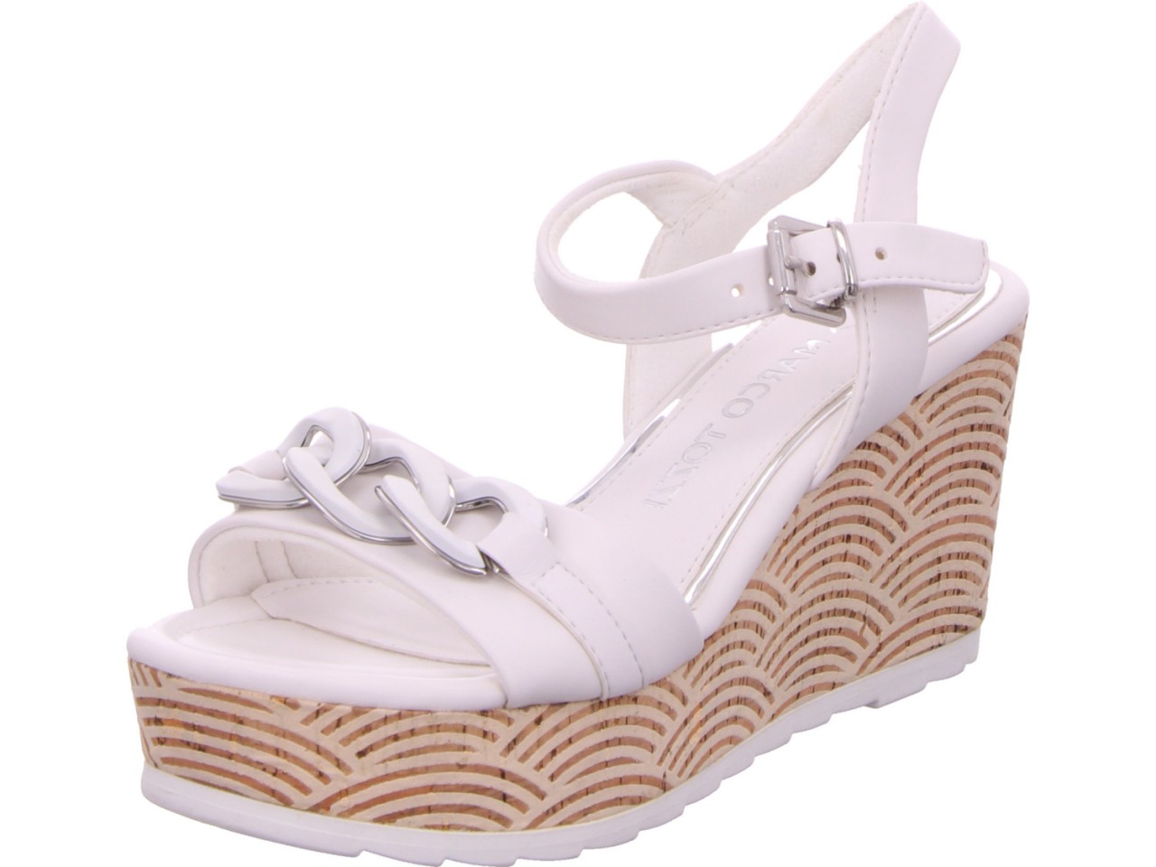 MARCO TOZZI Klassische Sandalen weiss