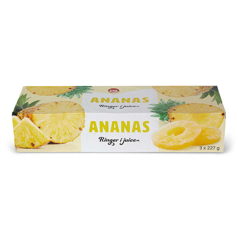 Lea Ananasringer 3-pk LEA