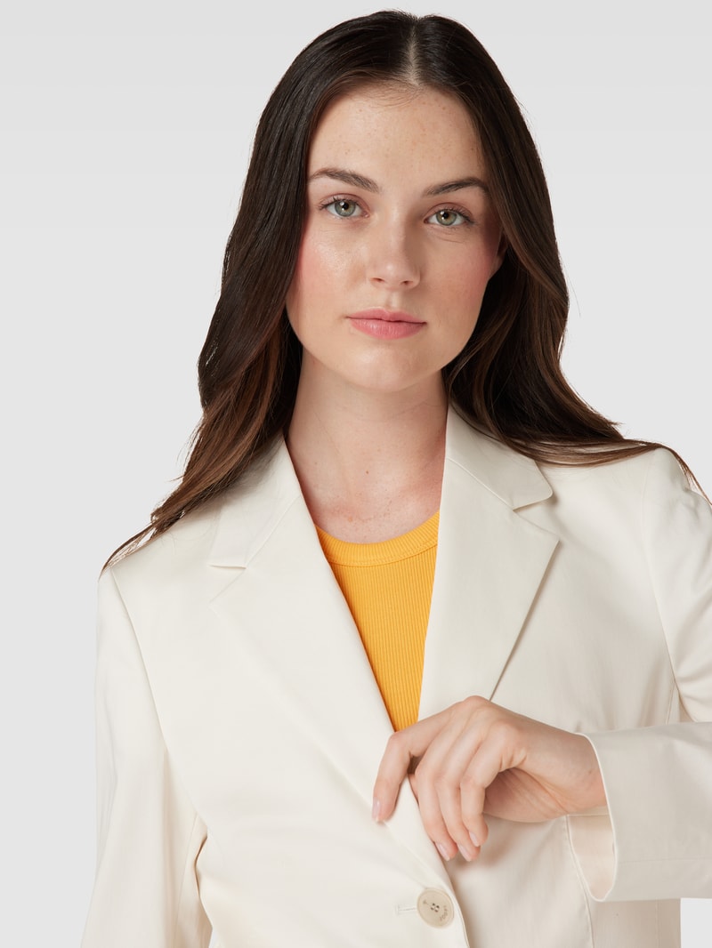 Blazer mit Reverskragen in offwhite