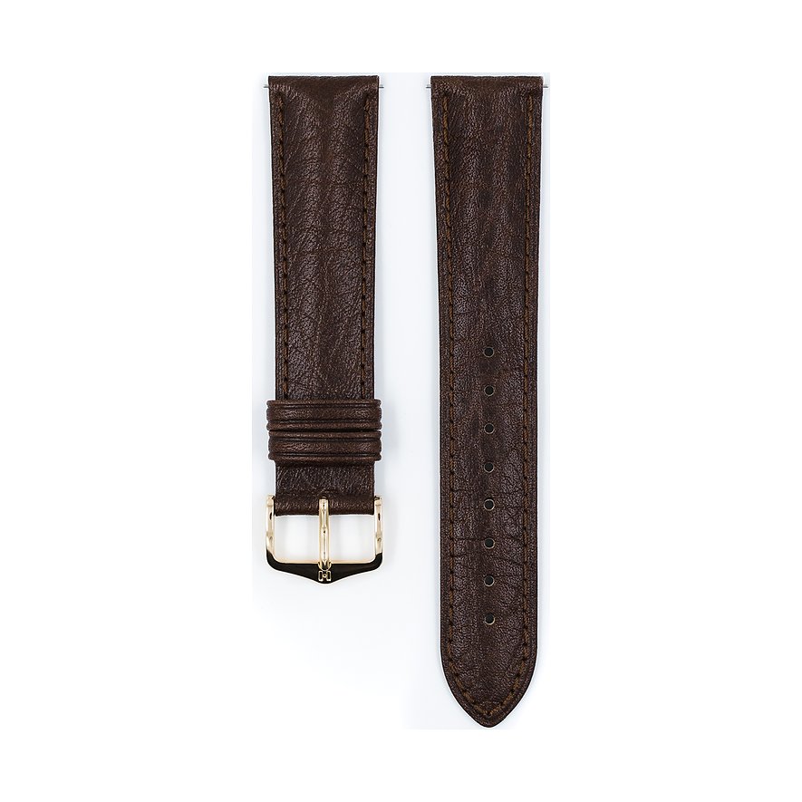 Hirsch Lederband Camelgrain
