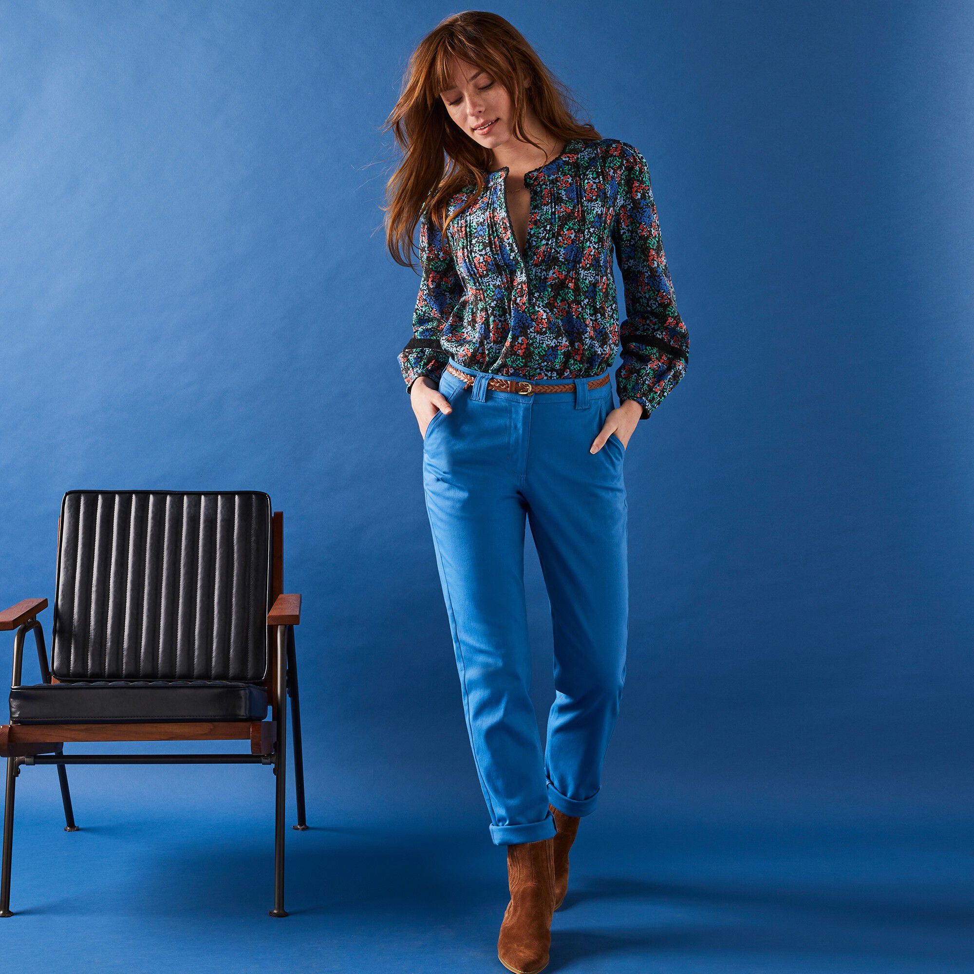 Pantalon chino stretch
