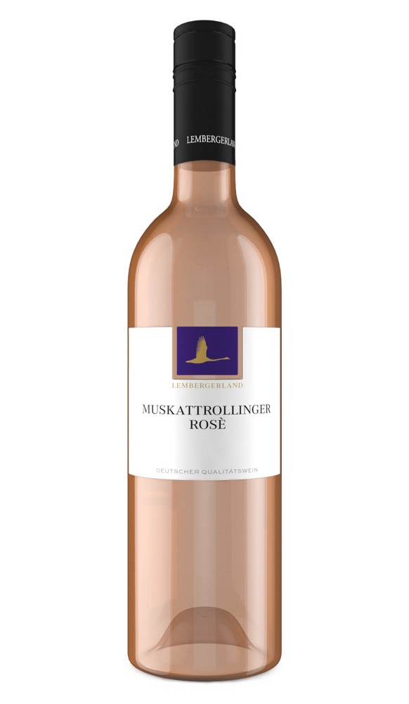 Württembergische WZG Rosswager Stromberg Muskat-Trollinger Rosé Qba 0,75L 6er Karton