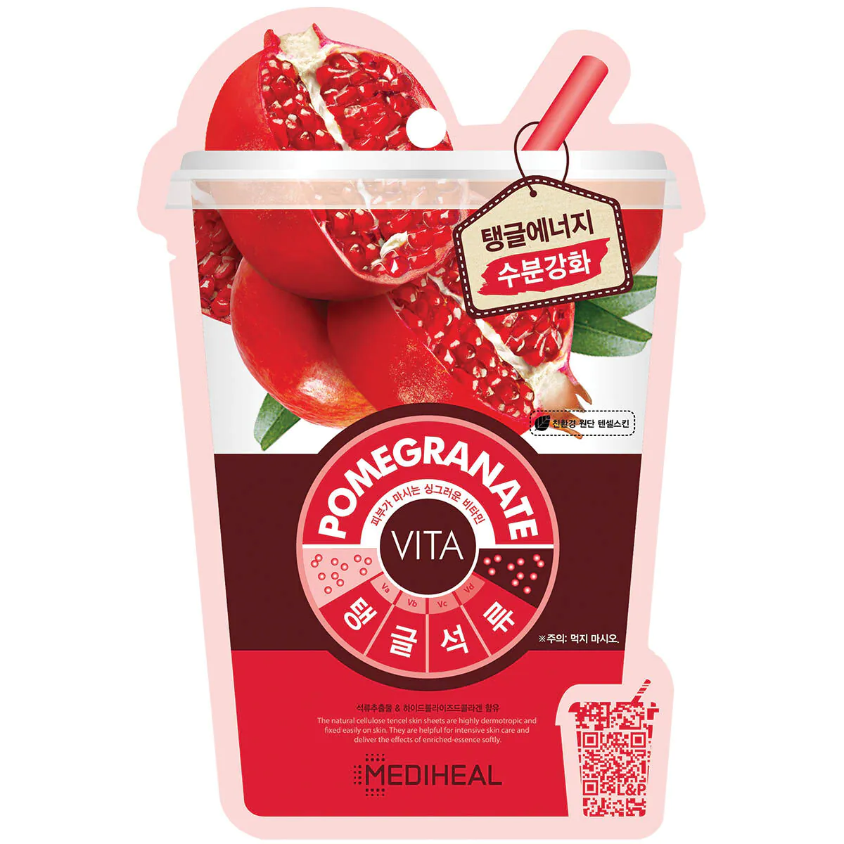 Mediheal Vita Nar - Hidratantna Tencel maska za lice 20ml