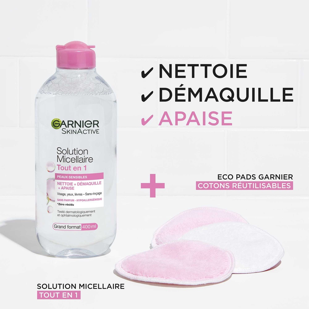 garnier SkinActive Solution Micellaire Tout En 1 Peaux Sensibles
