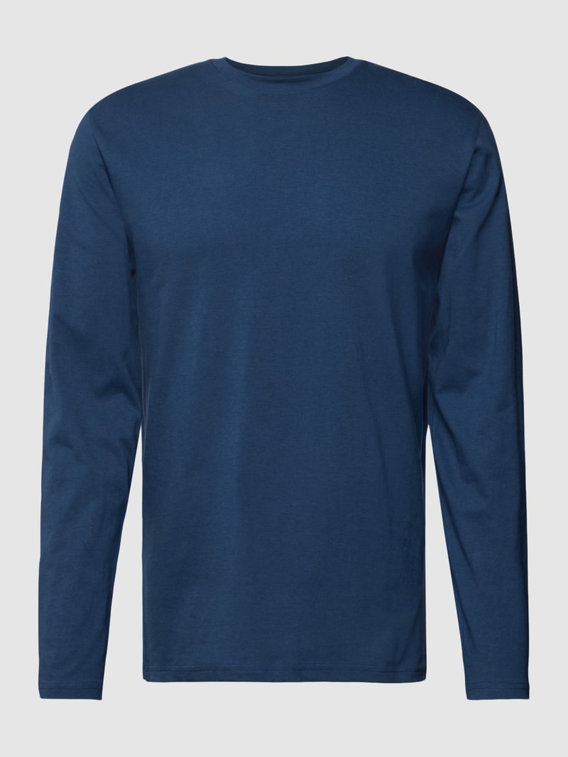 Longsleeve mit Rundhalsausschnitt in jeans
