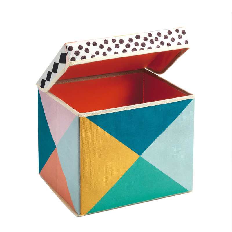 Coffre à jouets siège Djeco