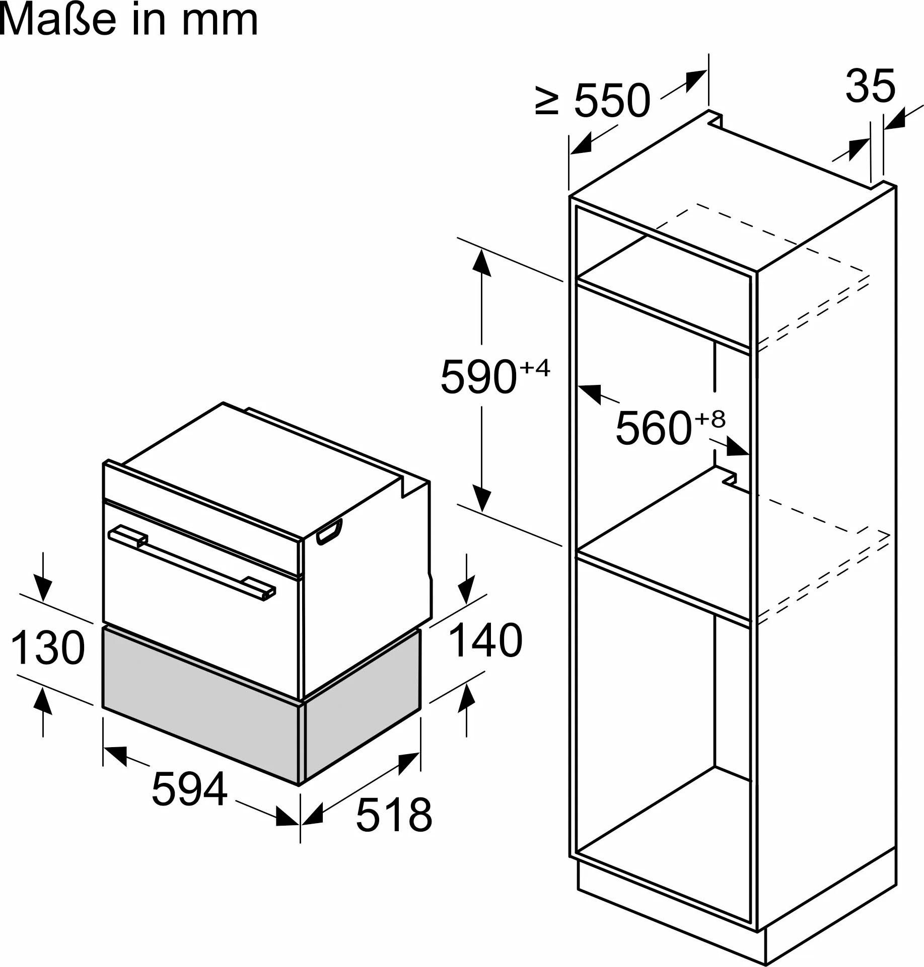 BOSCH Zubehörschublade BIE7101B1