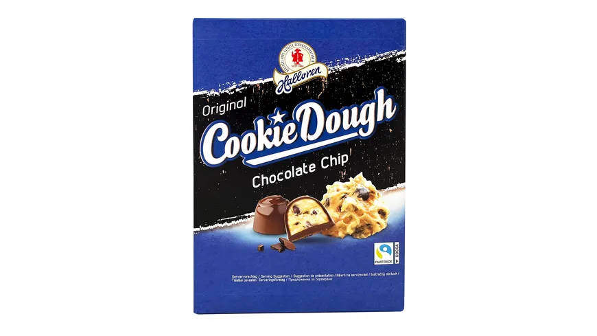 Halloren Cookie Dough Chocolate Chip 150 g