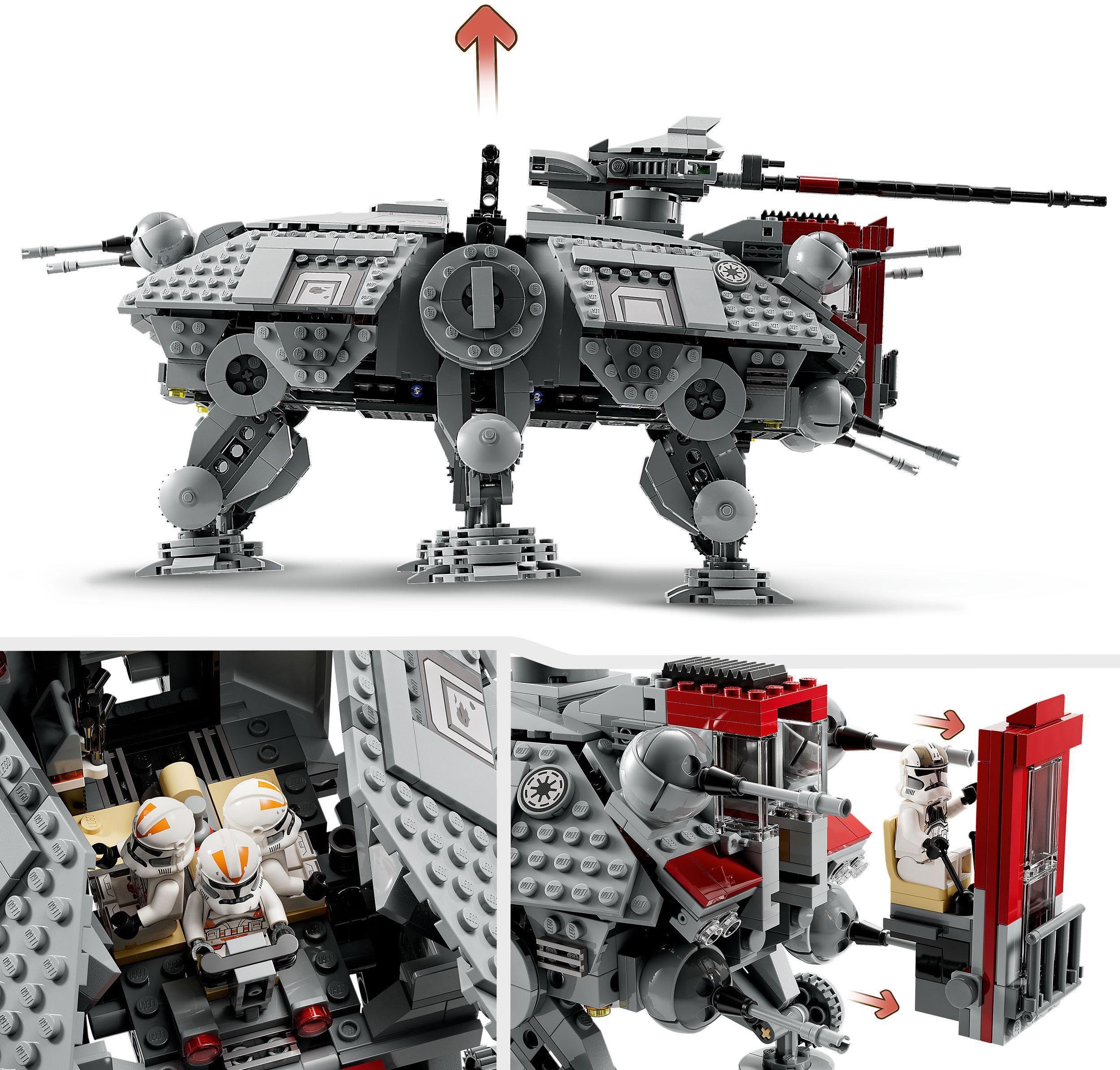 LEGO® Konstruktionsspielsteine AT-TE Walker (75337), LEGO® Star Wars TM, (1082 St), Made in Europe