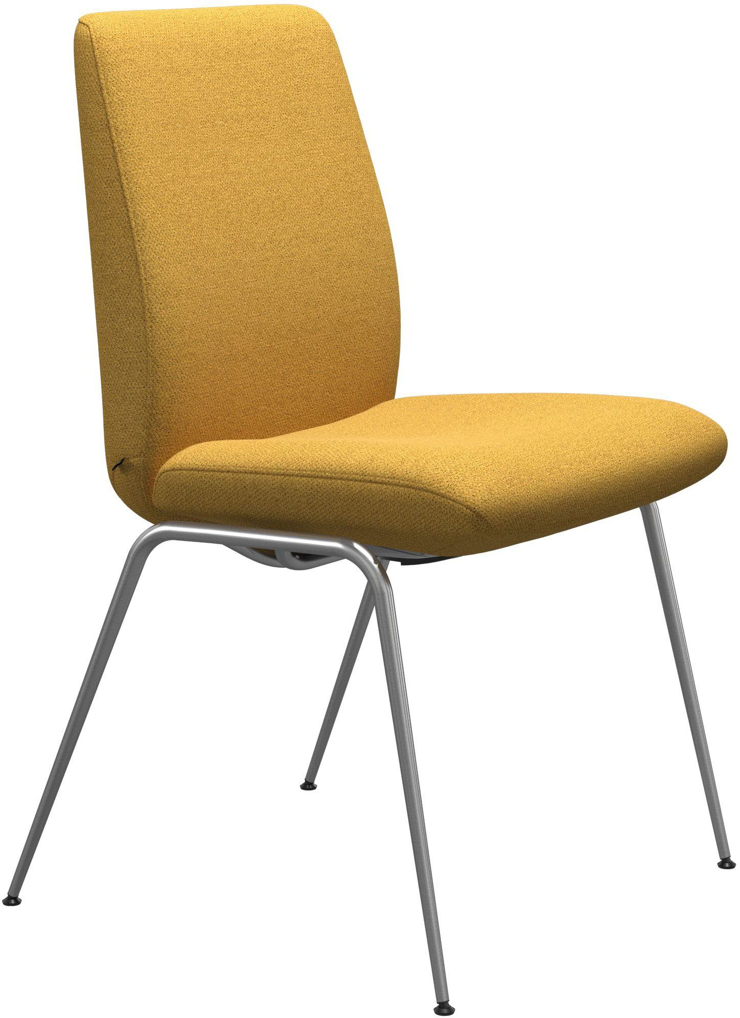 Stressless® Polsterstuhl Laurel, Low Back, Größe L, mit Beinen aus Stahl in Schwarz matt
