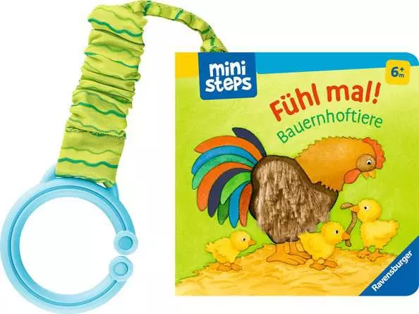 ministeps: Mein erstes Buggybuch: Fühl mal! Bauernhoftiere
