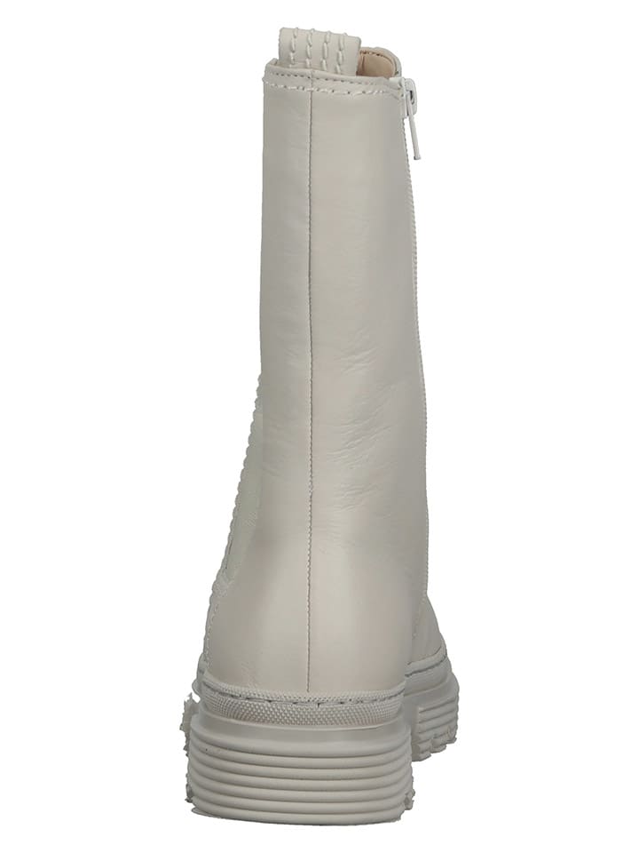 Gabor Leder-Chelsea-Boots in Grau günstig kaufen