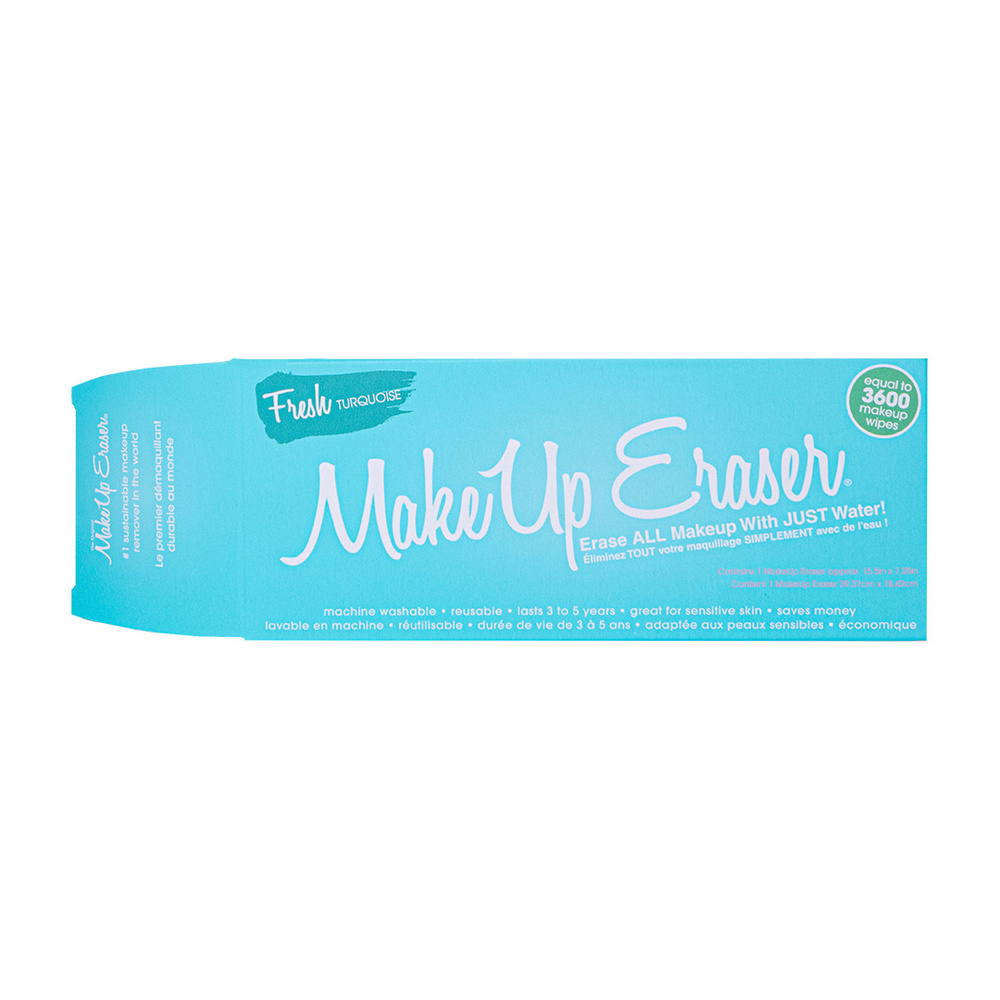 MakeUp Eraser Fresh Turquoise Serviette démaquillante réutilisable
