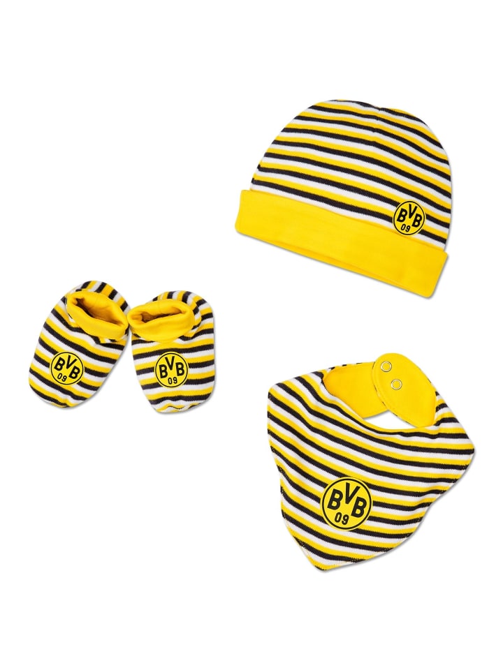 BVB BVB Baby Geschenkbox 6-tlg. in schwarzgelb günstig kaufen 62/68