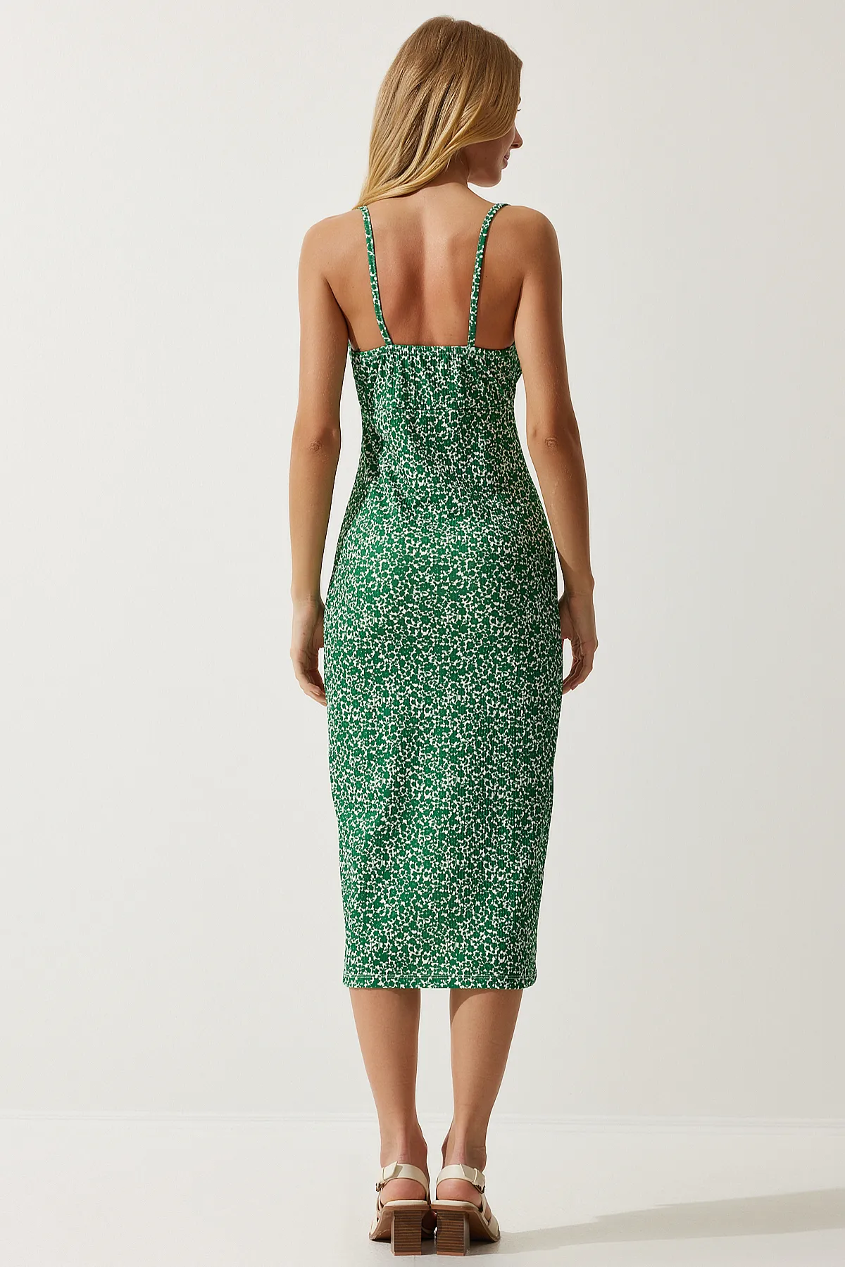 Happiness İstanbul  Kleid - Grün - Bodycon