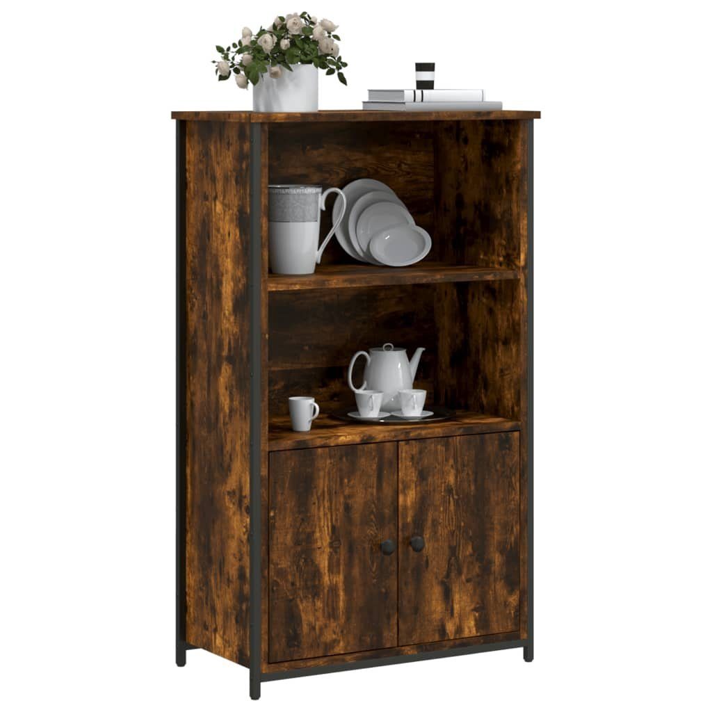 vidaXL Anrichte Highboard Räuchereiche 62x32x103,5 cm Holzwerkstoff