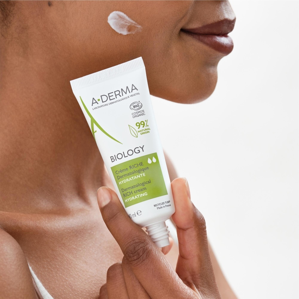 A-Derma Biology - Crème riche dermatologique hyd ratante BIO Soin visage
