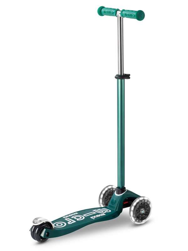 Trottinette 3 roues – Maxi Deluxe Eco Vert Led