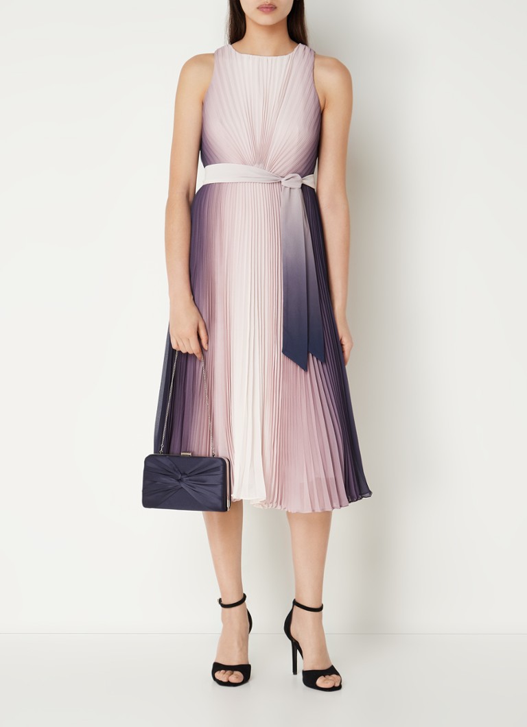 Rochie Phase Eight Petite Simara, Milky Navy