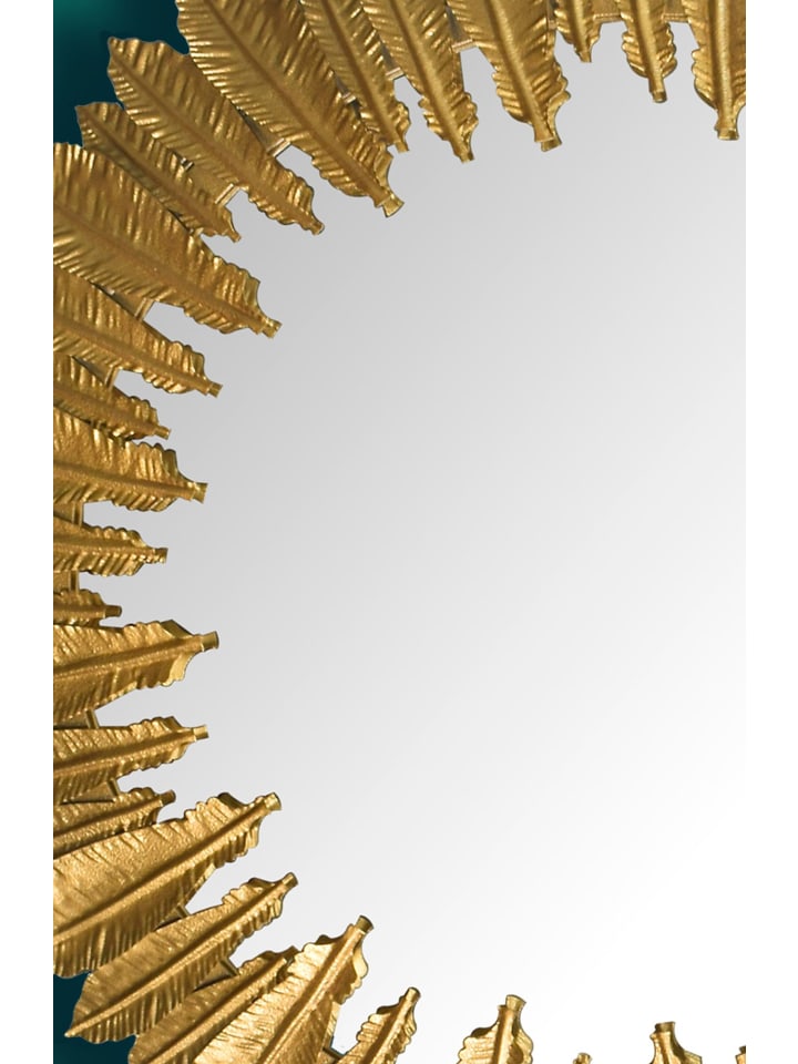 KADIMA DESIGN Wandspiegel Federn 68 cm Metall Design Hängespiegel , Eisen günstig kaufen onesize