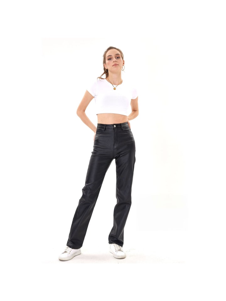 Ital-Design Hose in Schwarz günstig kaufen S