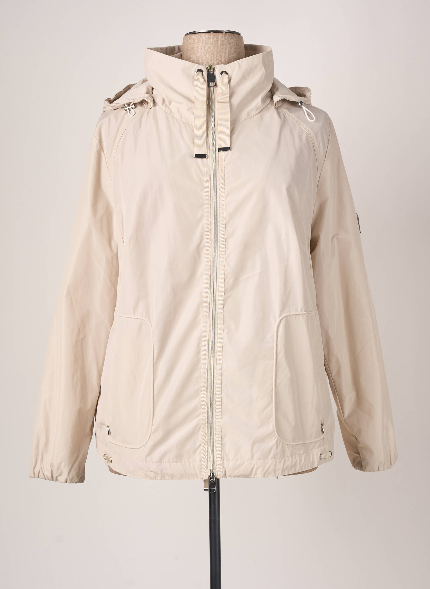 Barbara Lebek Impermeables Trenchs Femme couleur beige