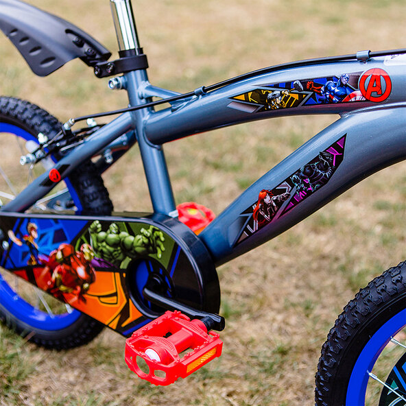 Kinder-Fahrrad Avengers 16 Zoll, grau