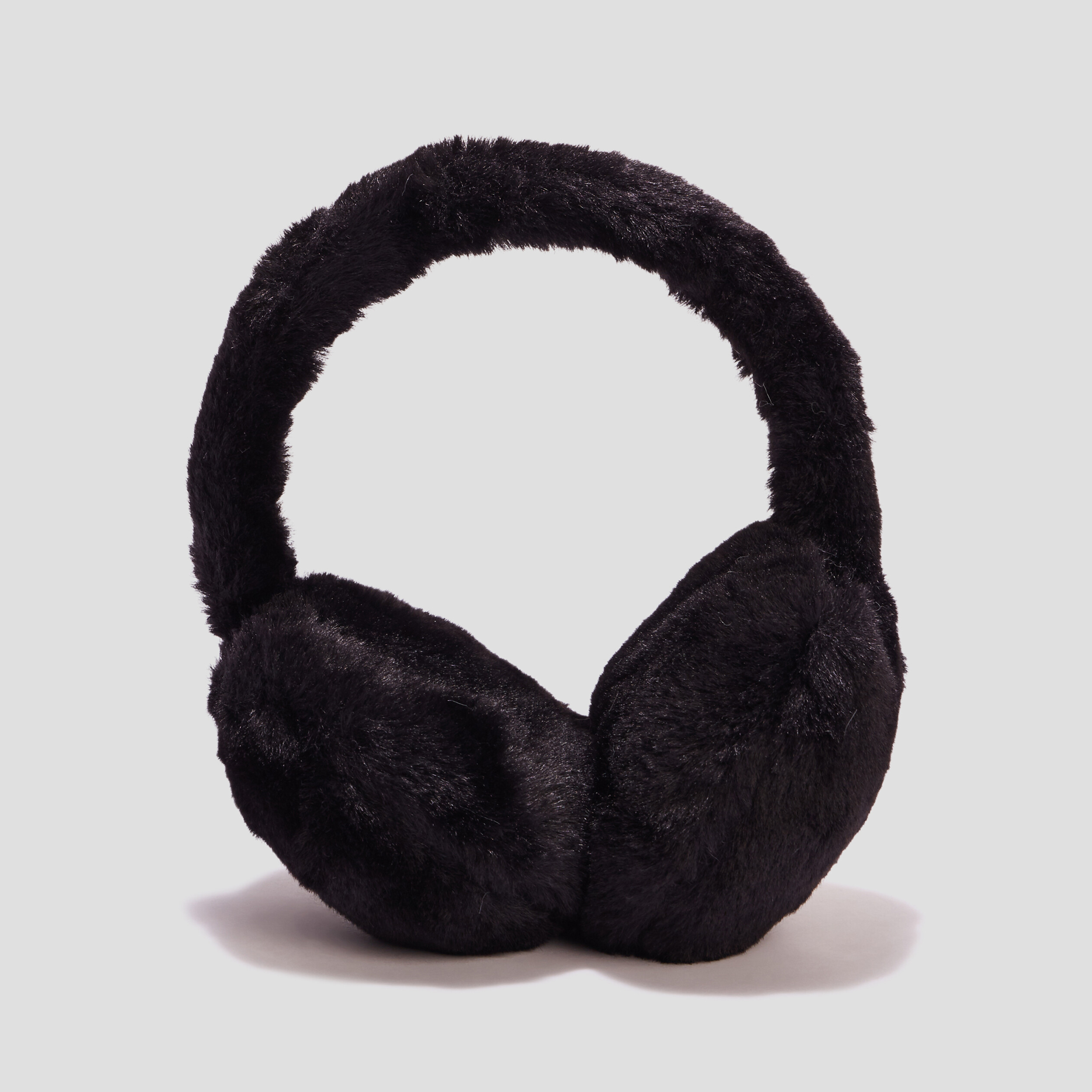Cache-oreilles imitation fourrure noir femme | La Halle