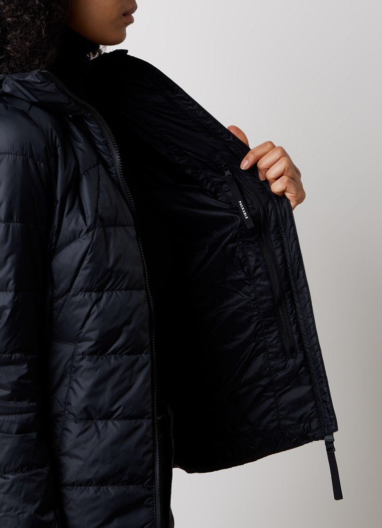 Canada Goose Abbott -toppitakki, jossa untuvatäyte ja tikkaukset taskuissa
