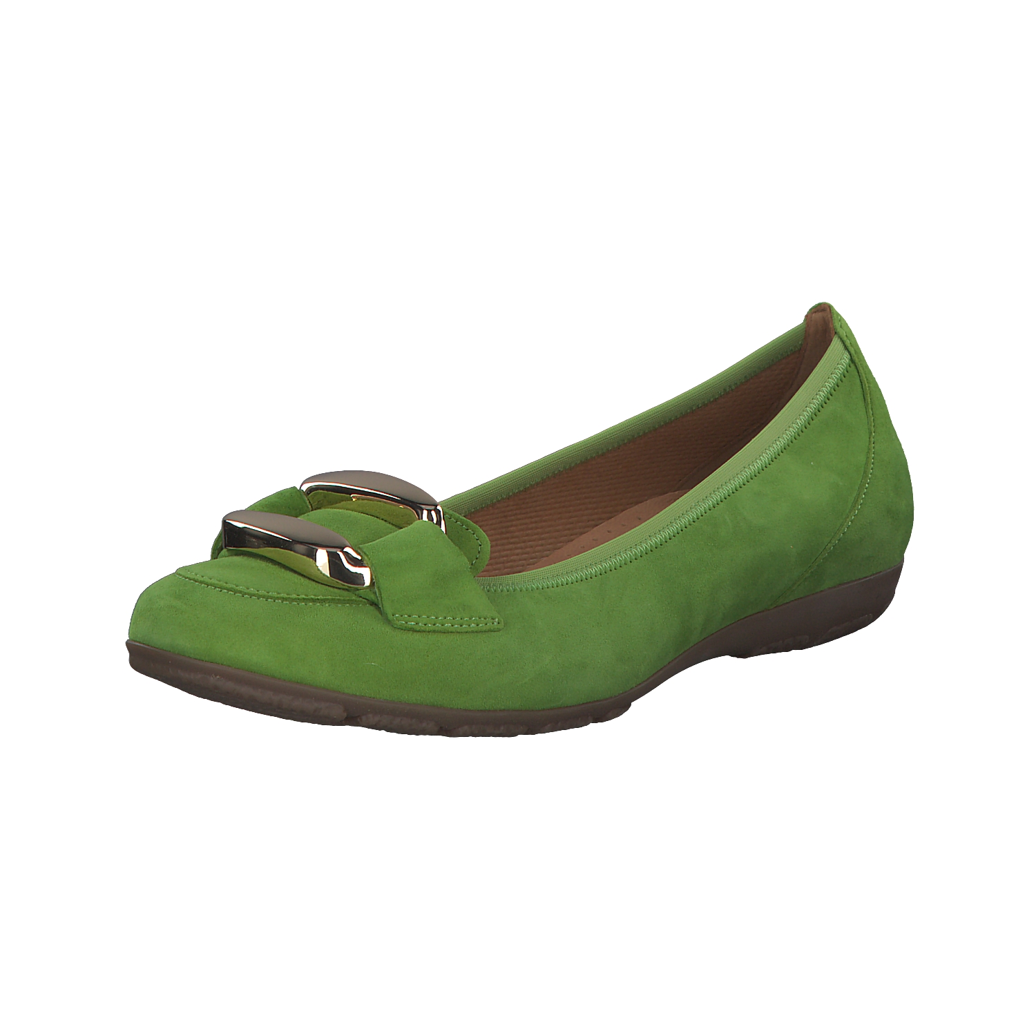 Gabor 44.166, Ballerinas, Damen, granny green(gold)