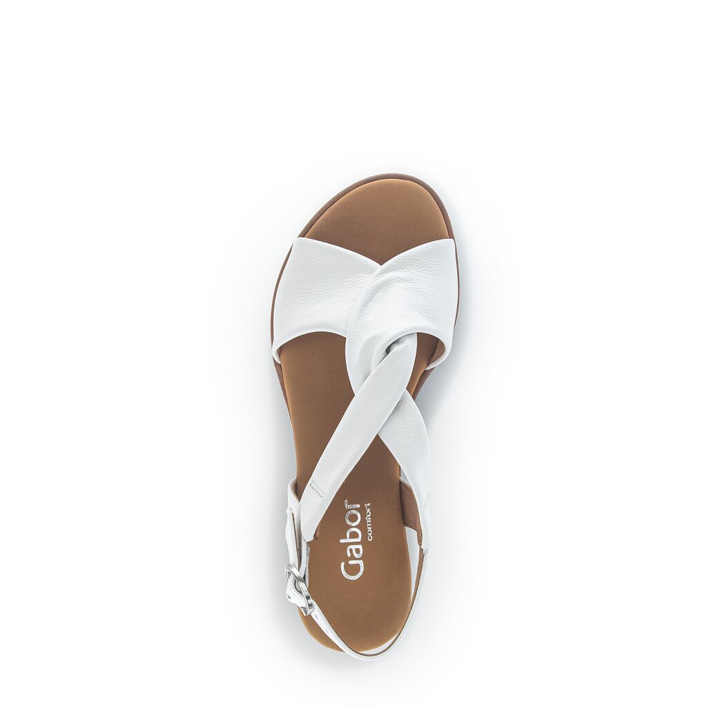 Gabor comfort Keilsandalette weiß
