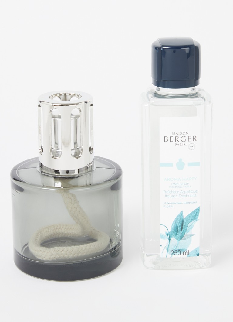 Difuzor de parfum Maison Berger Aroma Happy cu reumplere de 250 ml.