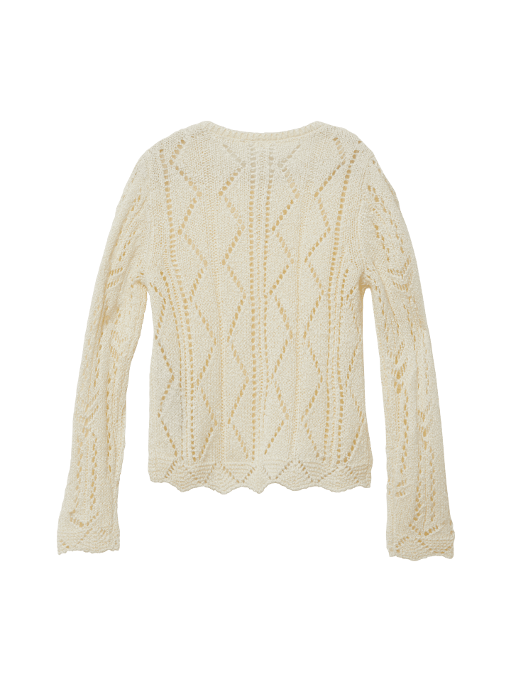s.Oliver Strickjacke langarm in Creme günstig kaufen