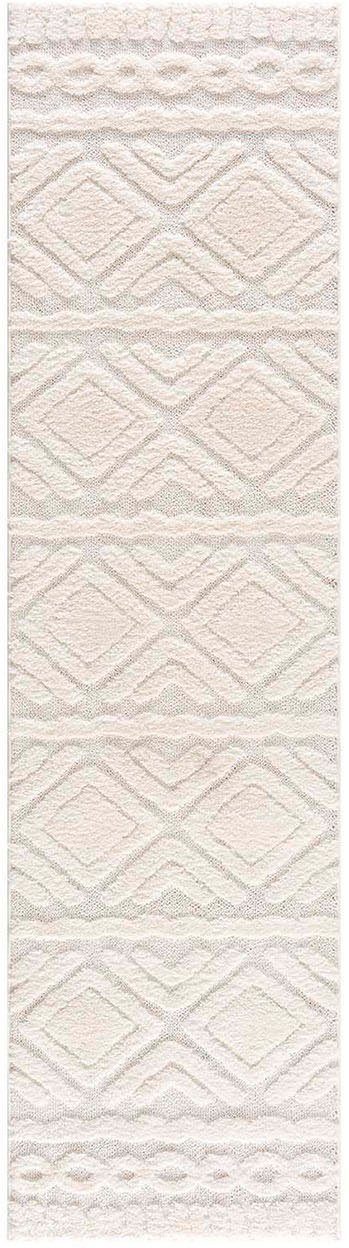 Hochflor-Läufer Andro, Home affaire, rechteckig, Höhe: 20 mm, Boho Stil, weich, Hoch Tief Struktur, Wohnzimmer