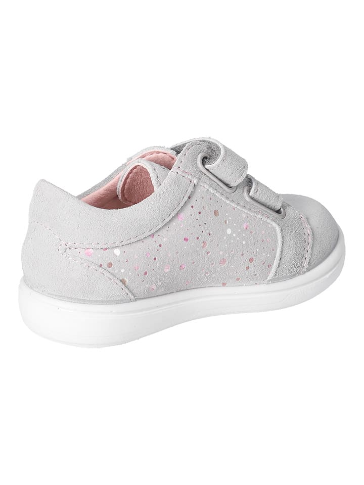 PEPINO Leder-Sneakers in Grau günstig kaufen