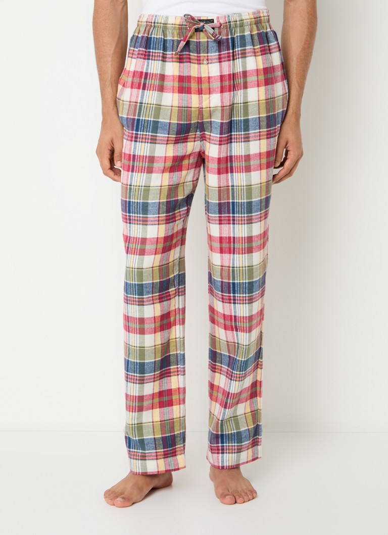 Bas de pyjama Ralph Lauren à carreaux et poches latérales