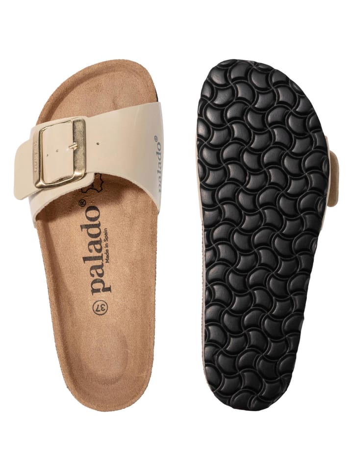 palado Pantoletten in Beige günstig kaufen