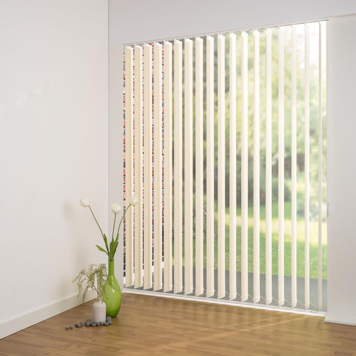 Bella Casa Schiebevorhang 120 x 180 cm sand 89 mm Polyester