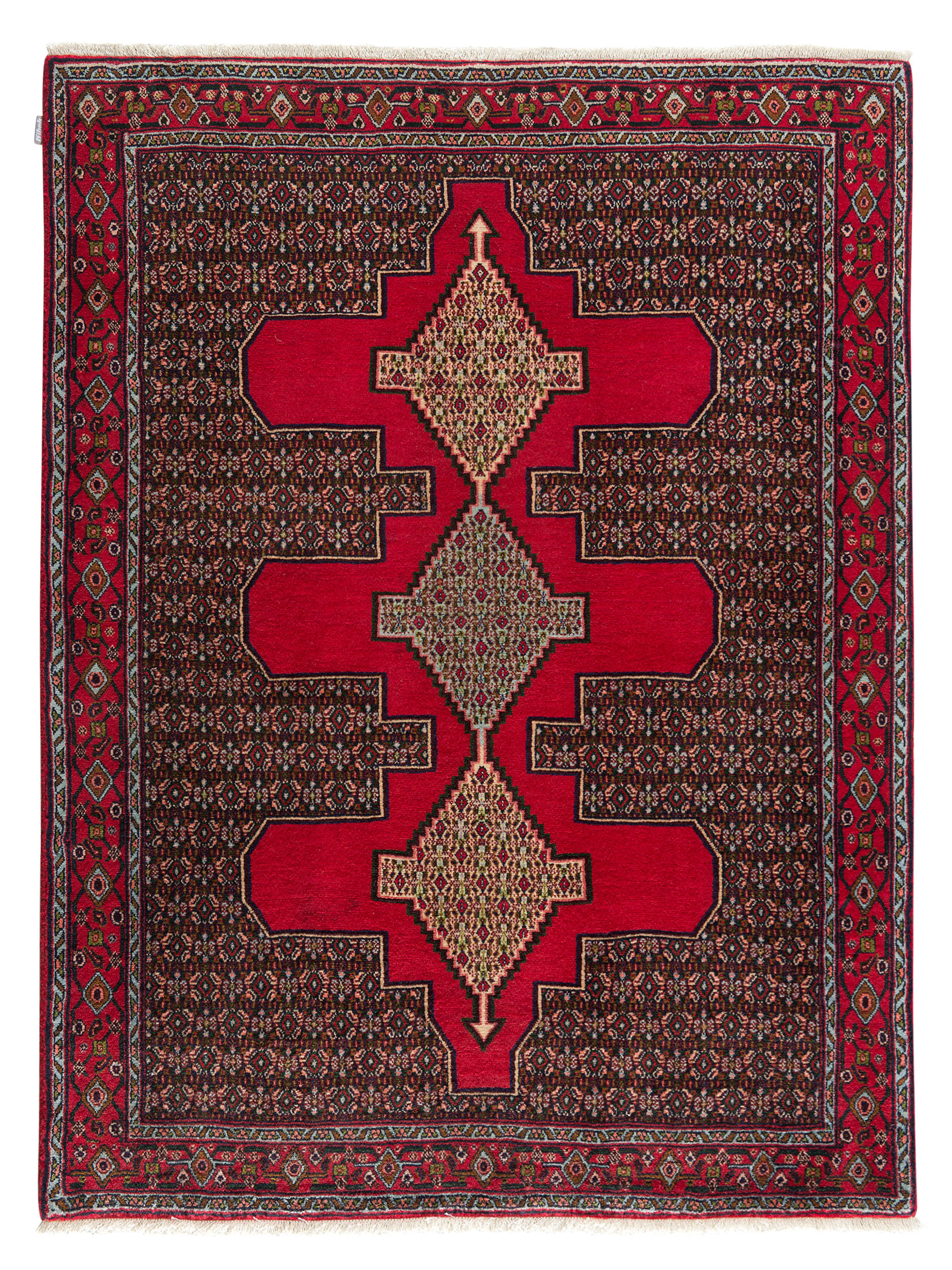 Senneh ca. 120 x 165 cm, Unikat / Einzelstück