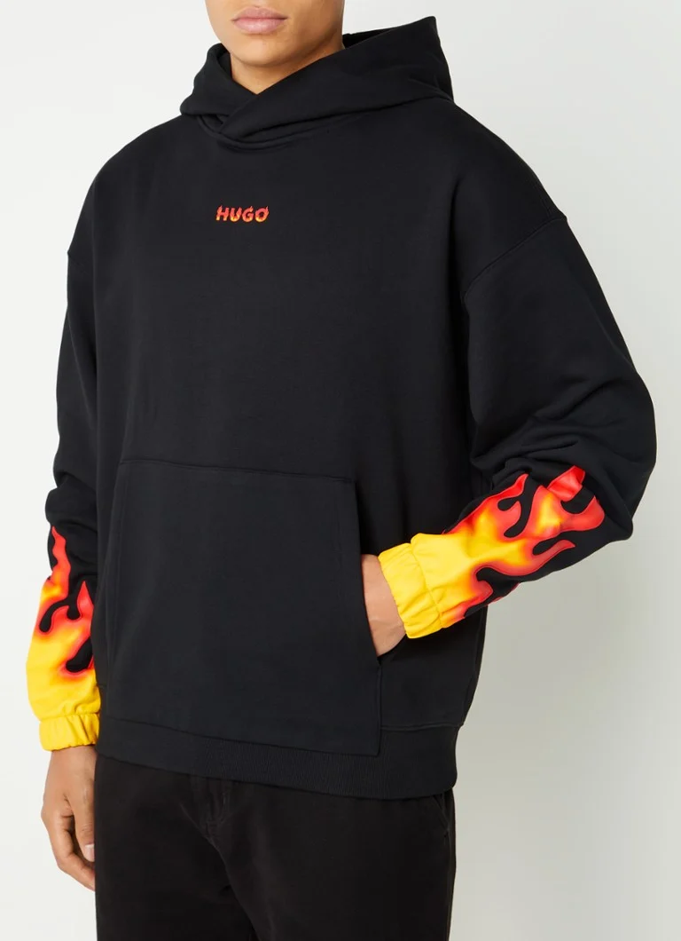 HUGO BOSS Droma hoodie with logo print