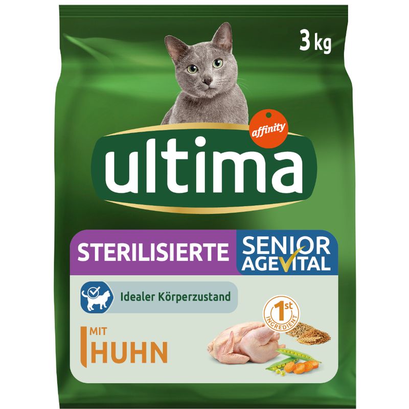Ultima Katze Sterilized Senior zu TOP-Preisen