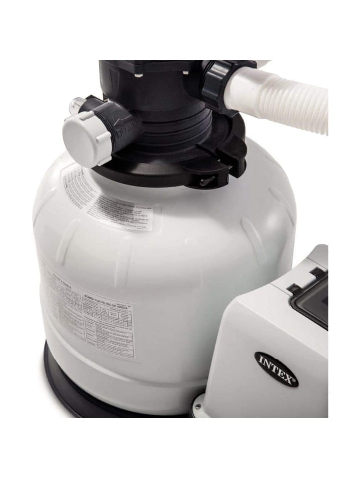 Intex RCD Sandfilterpumpe (12m³l/hr, bis 42m³ Pool) in weiß günstig kaufen onesize