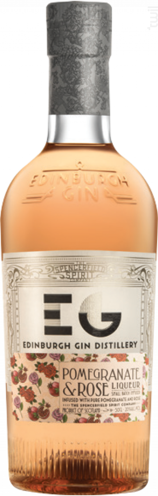 Pomegranate & Rose Liqueur Edinburgh Gin