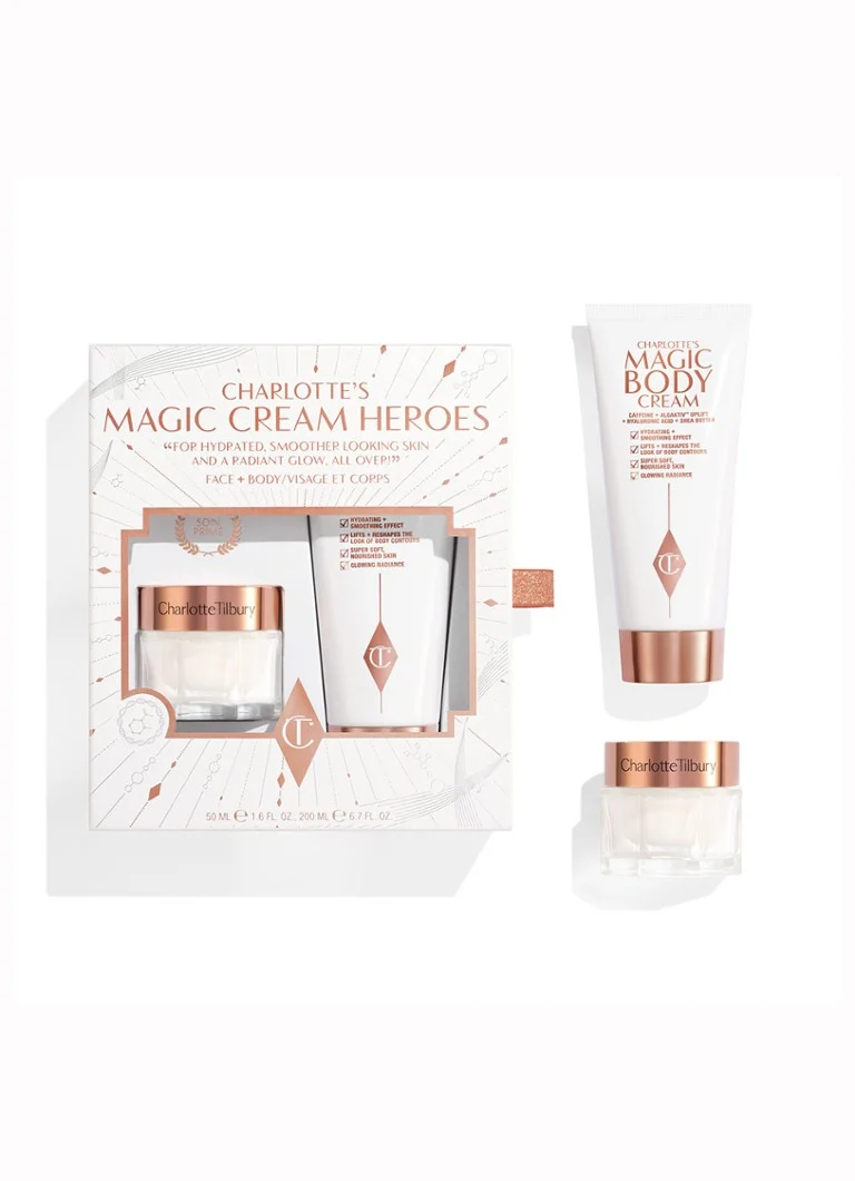 Charlotte Tilbury Charlotte's Magic Cream Heroes - Limitált kiadású ápolószett