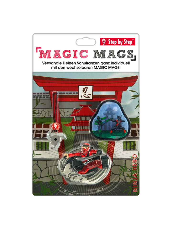Step by Step Ranzen-Zubehör-Set MAGIC MAGS in Ninja Yuma günstig kaufen onesize