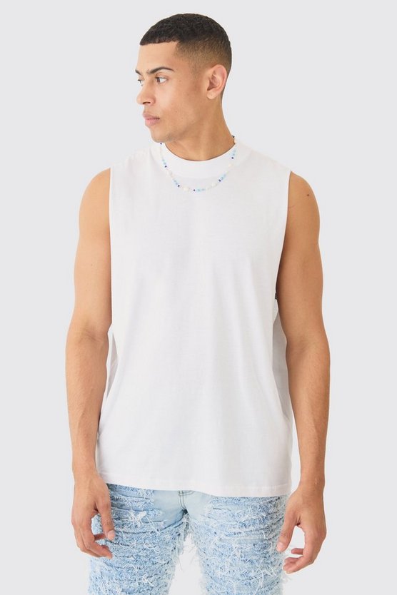 Oversize Tanktop mit Logo