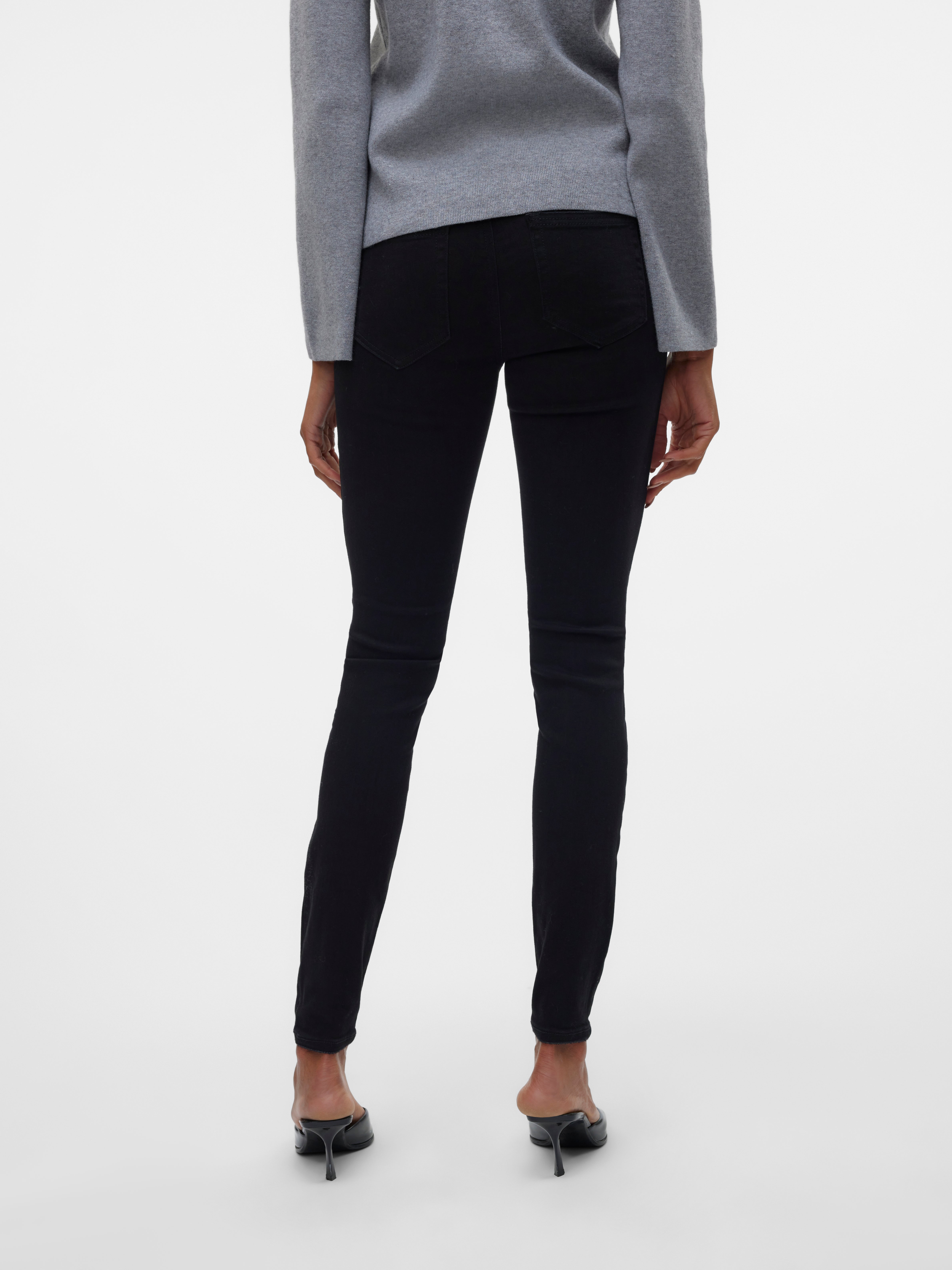 VMFLASH Mid Rise Skinny Fit Jeans