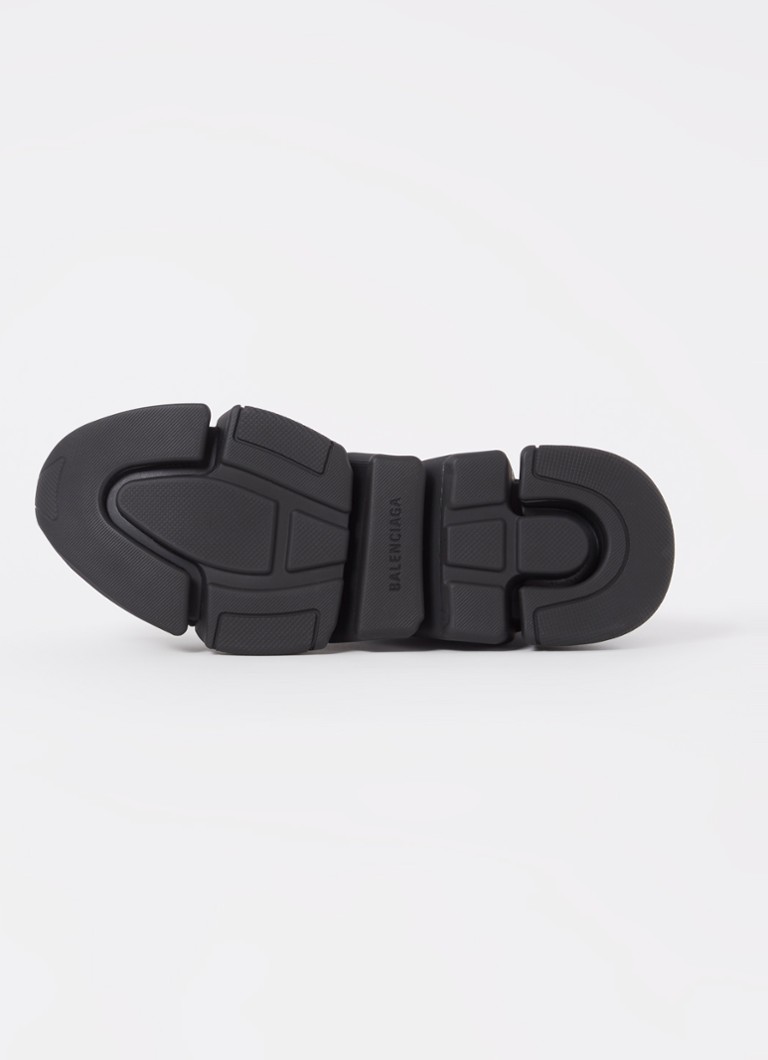 Monochromatyczne trampki Balenciaga Speed 2.0 z cholewką z siateczki