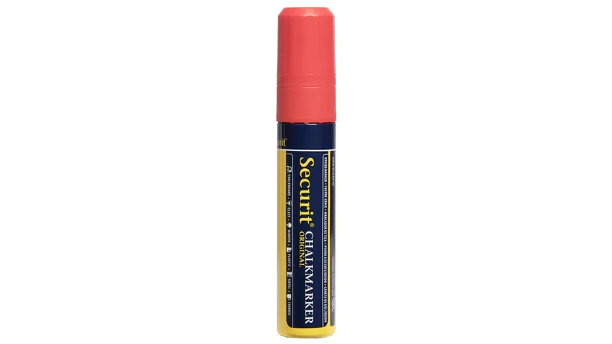 Securit Kreidemarker breit rot rot