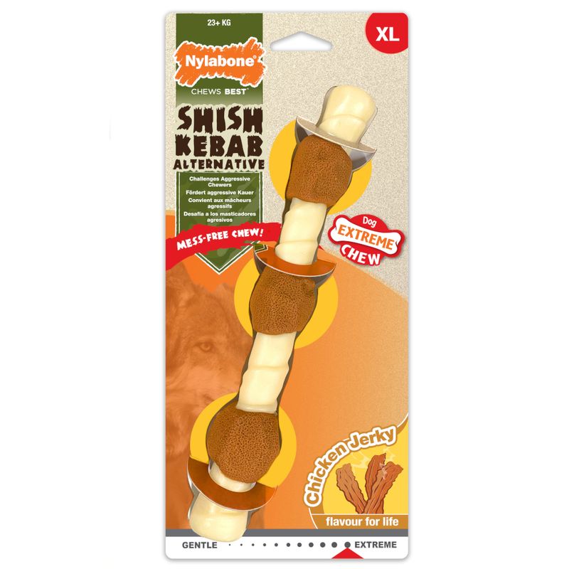 Nylabone Shish Kebab Hühnerkauknochen zu TOP-Preisen | bitiba %